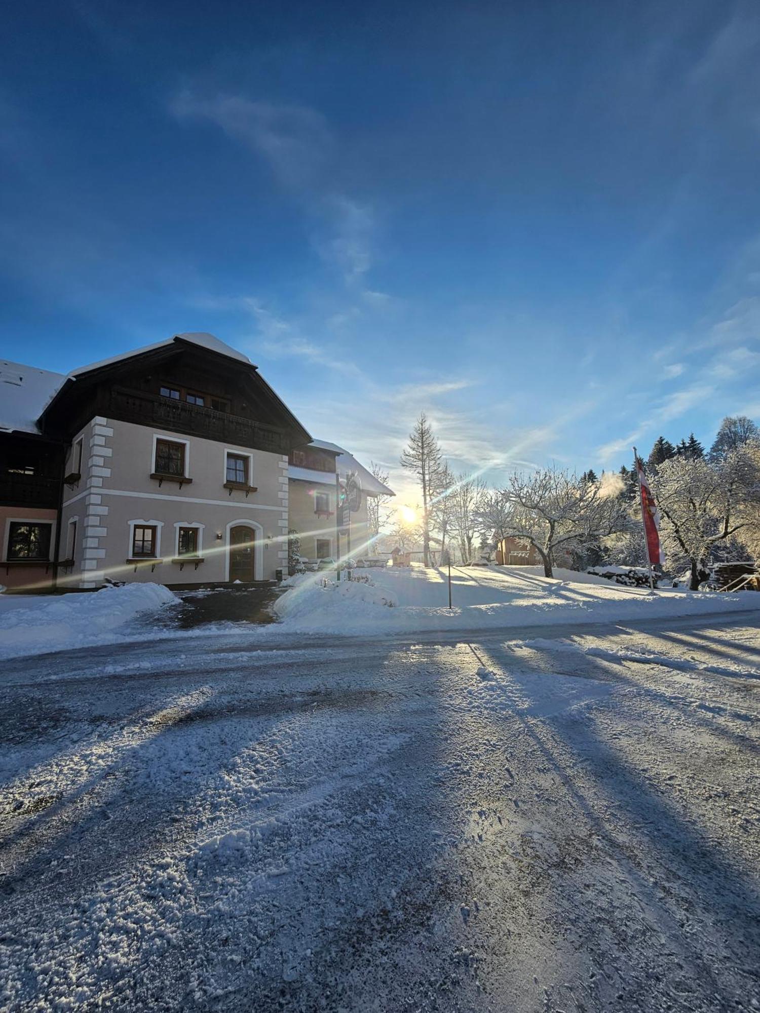 Landhotel Lacknerhof Mariapfarr Exterior foto